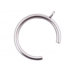 C-Rings for 1-1/2" Round Acrylic and Metal Poles, box of 50.