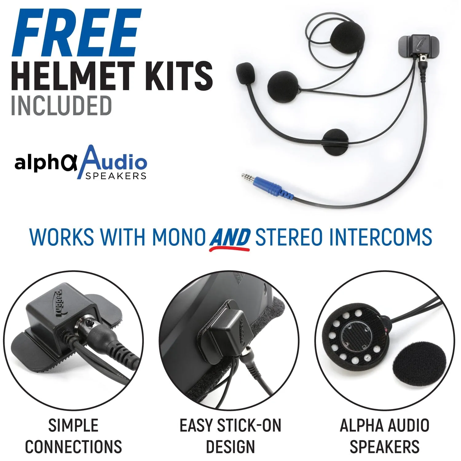 Can-Am Commander and Late Model Maverick Complete Communication Kit with Bluetooth Intercom and 2-Way Radio - Glove Box Mount