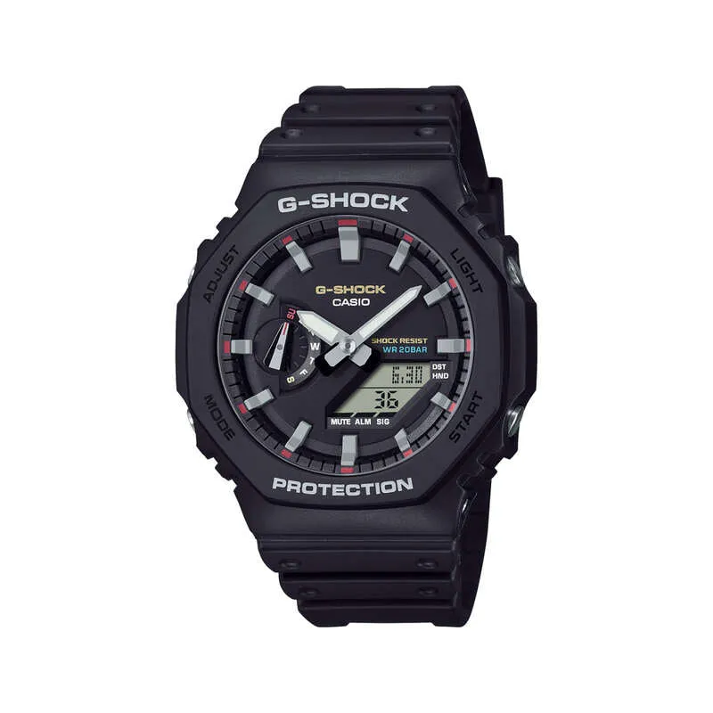 Casio G-Shock GA-2100RL-1A Men Analog-Digital Watch Black Resin Strap 2100 Series