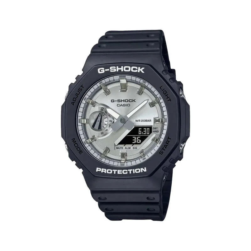 Casio G-shock Men Analog-Digital Watch GA-2100SB-1A Black Resin Strap