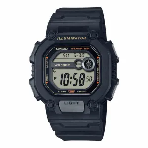 Casio Men's Digital Watch W-737HX-1A Black Resin Strap Watch for Men