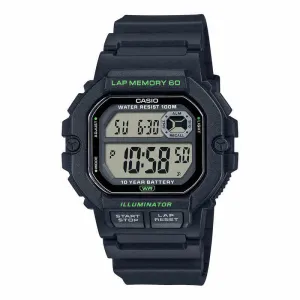 Casio Men's Digital Watch WS-1400H-1A Black Resin Strap Watch for Men