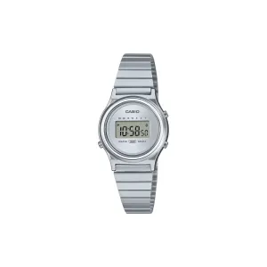 Casio Vintage Women's Digital Watch LA700WE-7ADF Silver Stainless Steel Strap