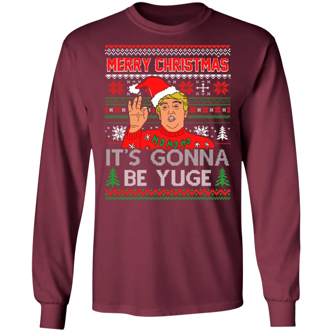 Christmas Long-Sleeved Funny Gift Shirt Sweatshirt Custom Designed 06-039