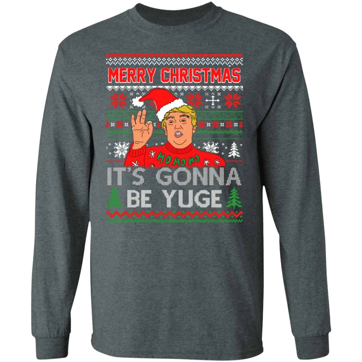 Christmas Long-Sleeved Funny Gift Shirt Sweatshirt Custom Designed 06-039