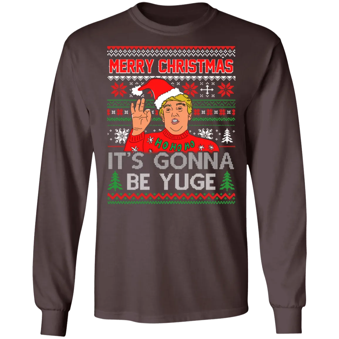 Christmas Long-Sleeved Funny Gift Shirt Sweatshirt Custom Designed 06-039