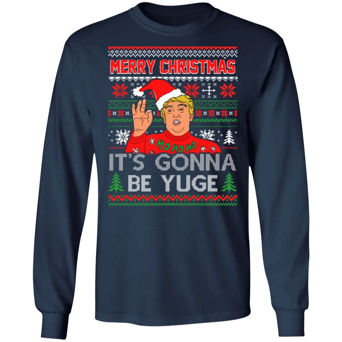Christmas Long-Sleeved Funny Gift Shirt Sweatshirt Custom Designed 06-039