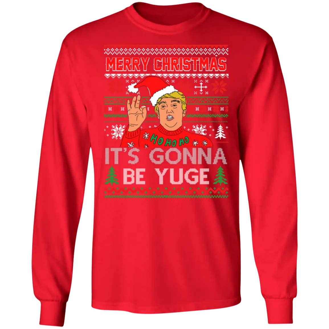 Christmas Long-Sleeved Funny Gift Shirt Sweatshirt Custom Designed 06-039