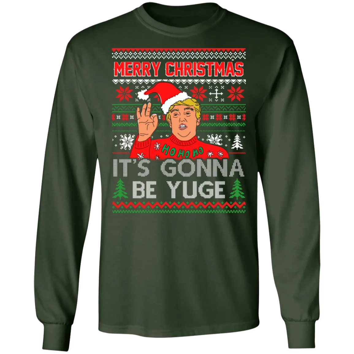 Christmas Long-Sleeved Funny Gift Shirt Sweatshirt Custom Designed 06-039