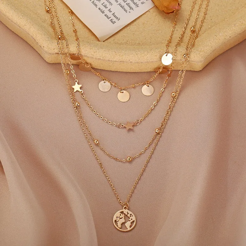 Combo Of 2 Heartbeat and Butterfly Pendant