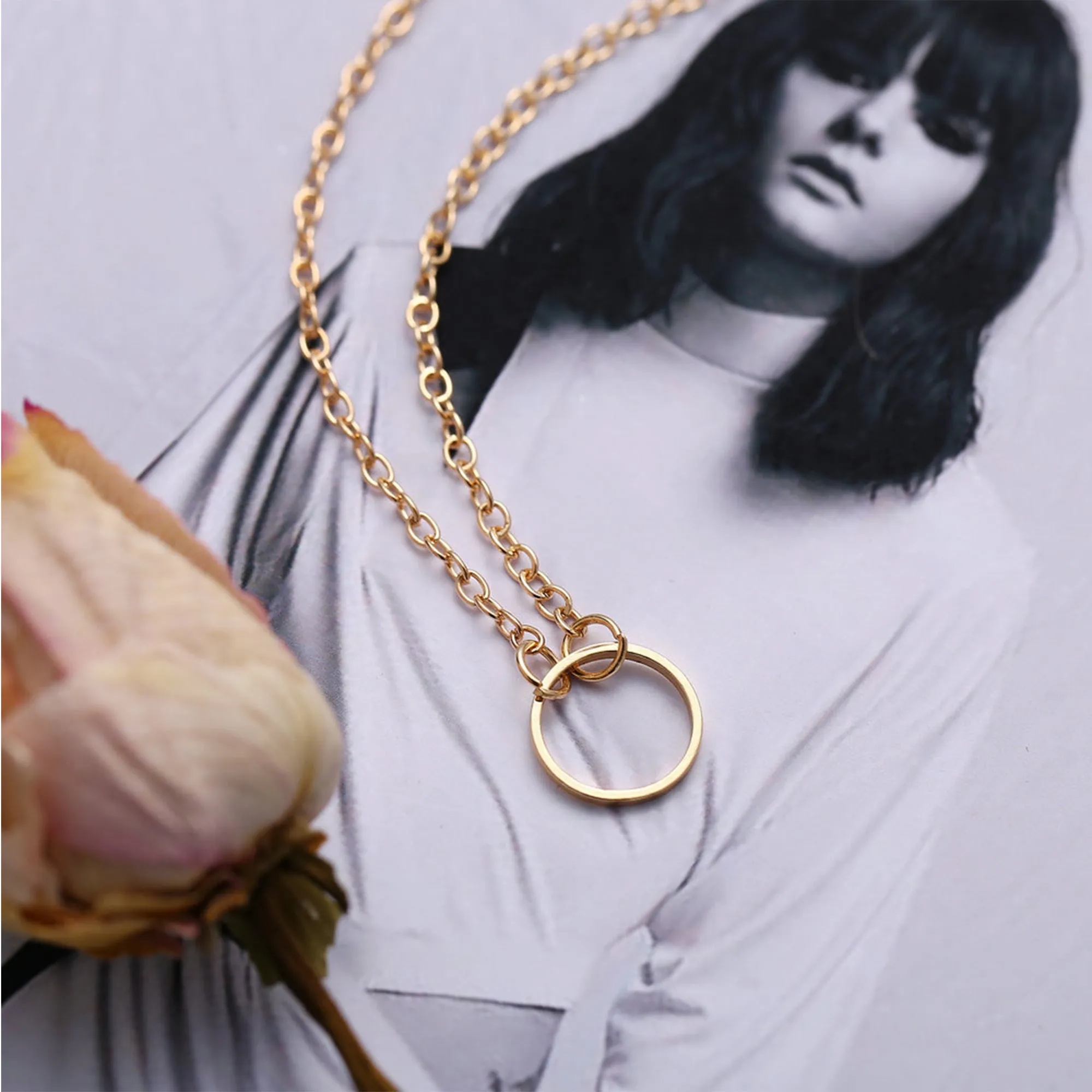 Combo Of 2 Infinite and Circle Pendant