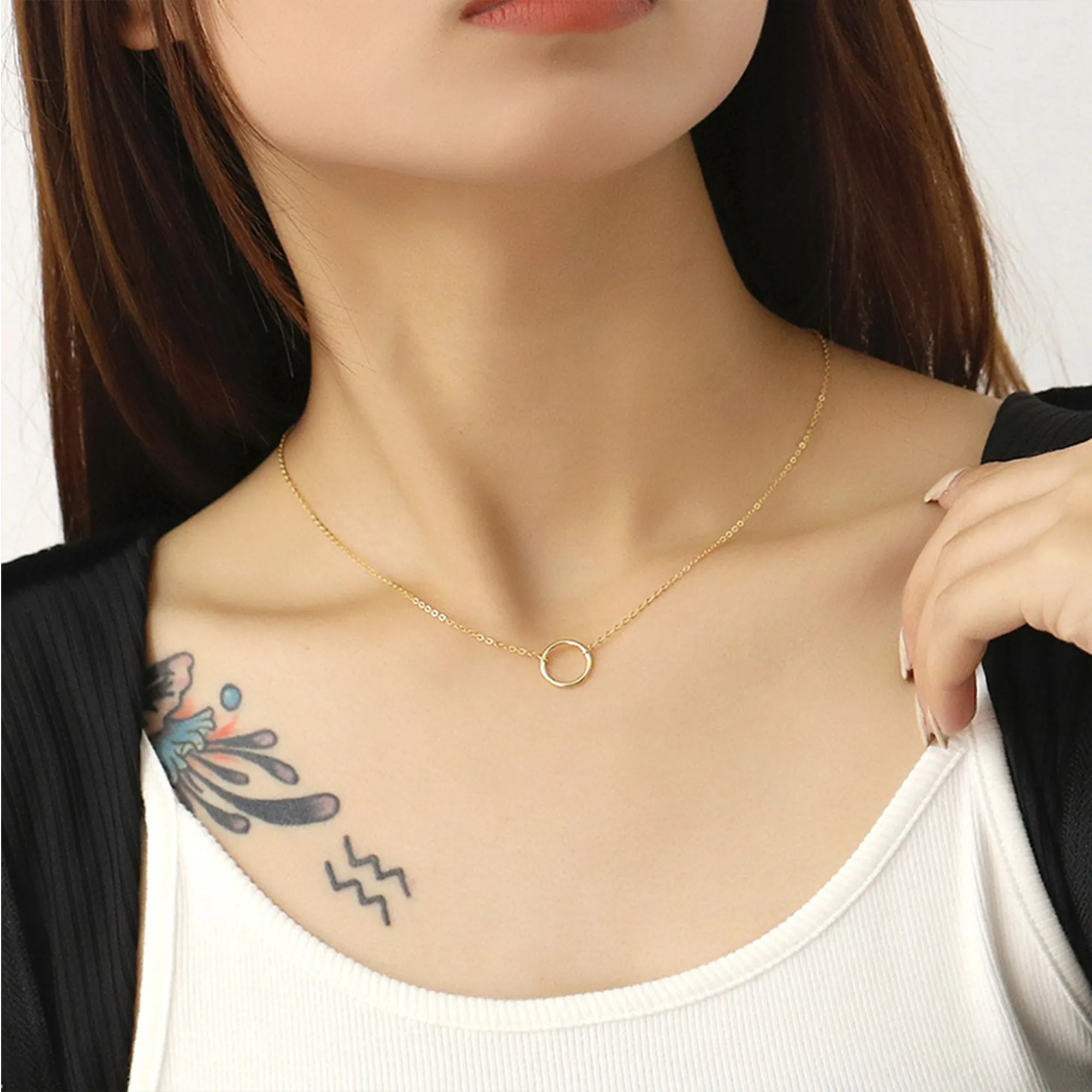 Combo Of 2 Infinite and Circle Pendant