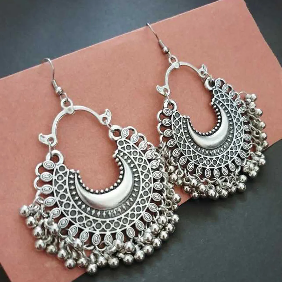 Combo of 4 Classic Golden and Silver Layered Jhumki