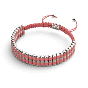 Coral | Silver | Amici Bracelet