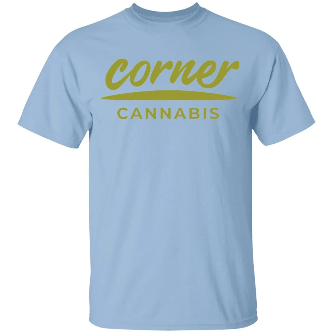 Corner Cannabis G500B Gildan Youth 5.3 oz 100% Cotton T-Shirt