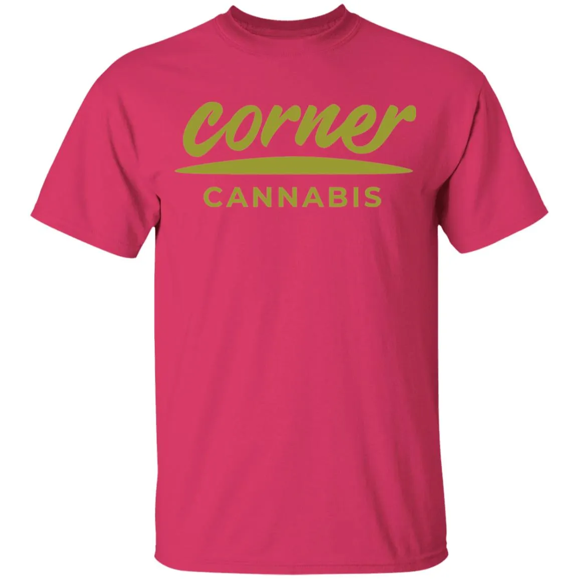 Corner Cannabis G500B Gildan Youth 5.3 oz 100% Cotton T-Shirt