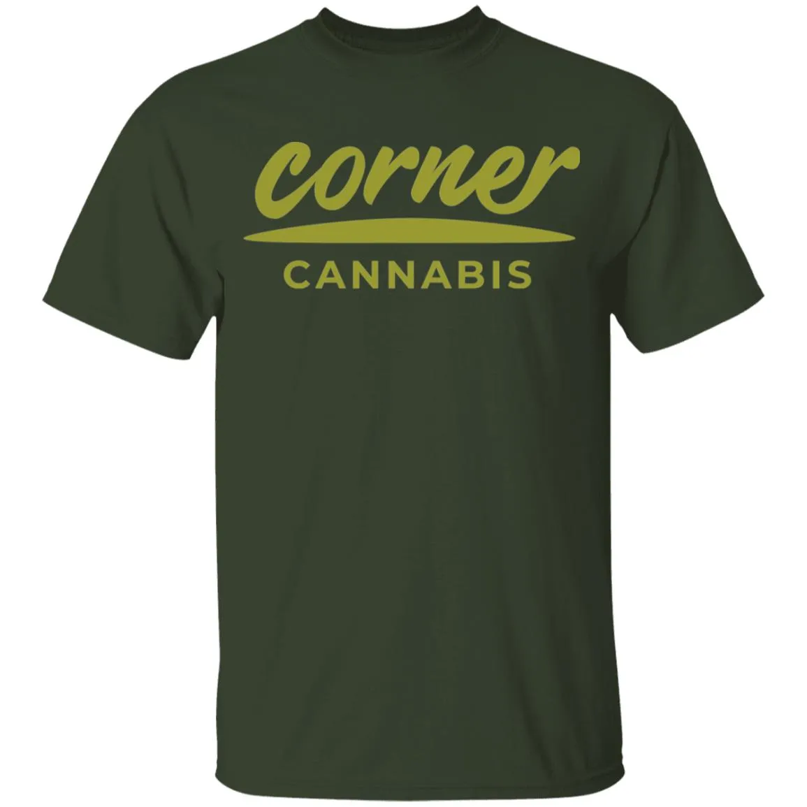 Corner Cannabis G500B Gildan Youth 5.3 oz 100% Cotton T-Shirt