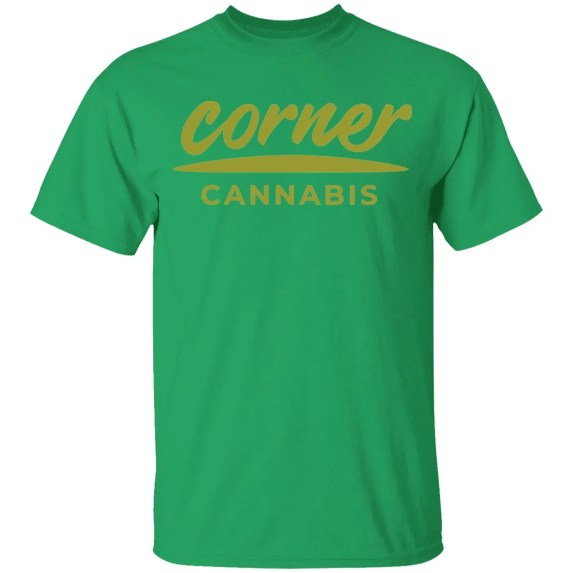 Corner Cannabis G500B Gildan Youth 5.3 oz 100% Cotton T-Shirt