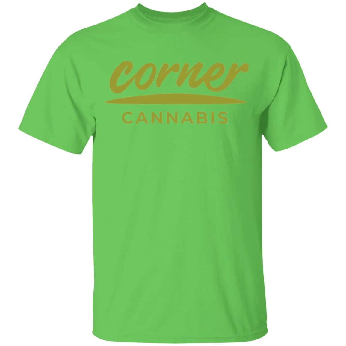 Corner Cannabis G500B Gildan Youth 5.3 oz 100% Cotton T-Shirt