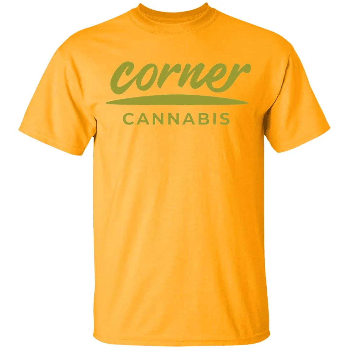 Corner Cannabis G500B Gildan Youth 5.3 oz 100% Cotton T-Shirt