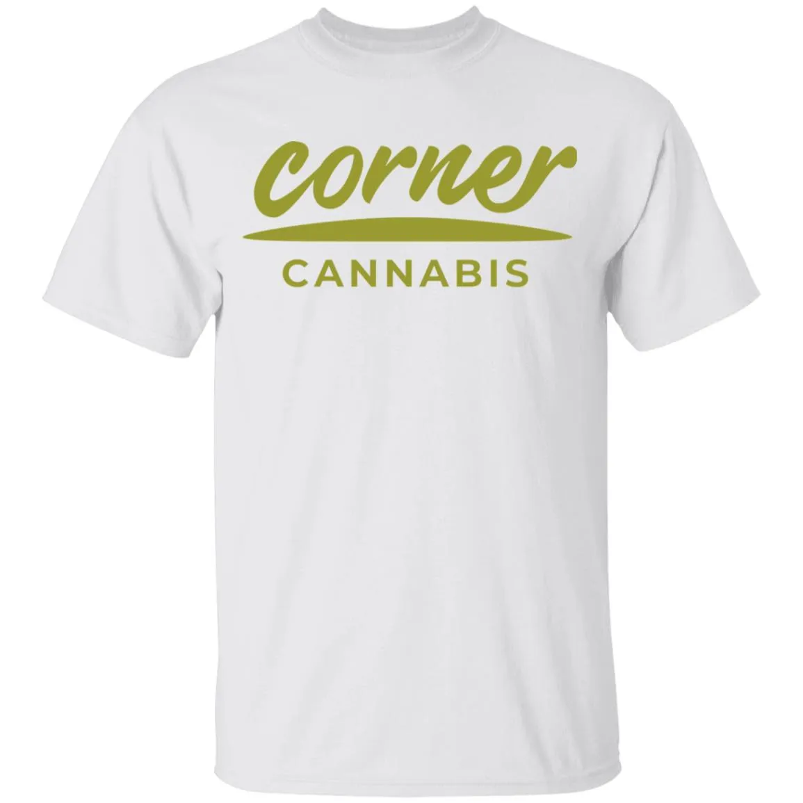 Corner Cannabis G500B Gildan Youth 5.3 oz 100% Cotton T-Shirt