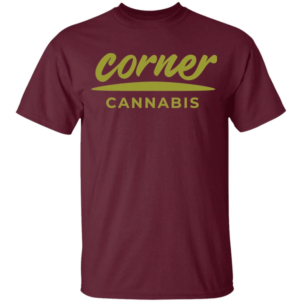Corner Cannabis G500B Gildan Youth 5.3 oz 100% Cotton T-Shirt