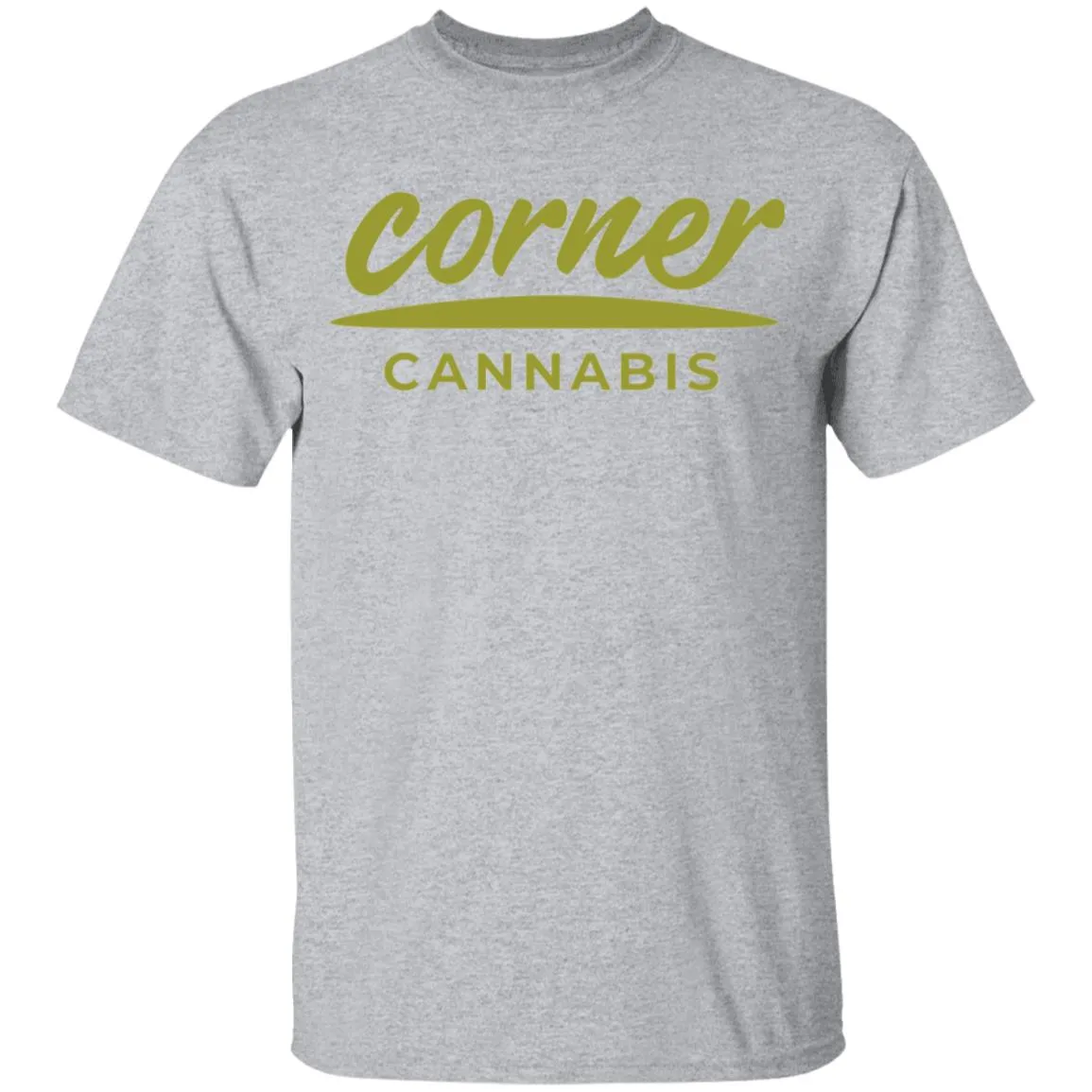 Corner Cannabis G500B Gildan Youth 5.3 oz 100% Cotton T-Shirt