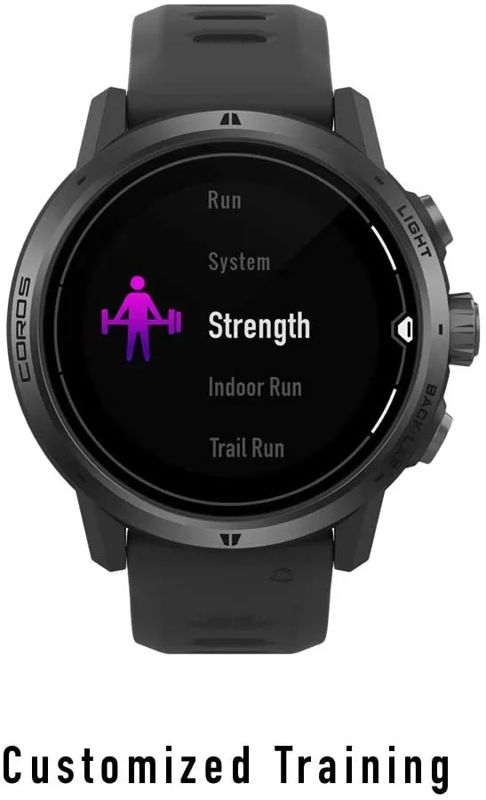 Coros APEX Pro Premium Multisport GPS Watch with Heart Rate and Pulse Ox Monitor, Touch Screen, Baro Smartwatch