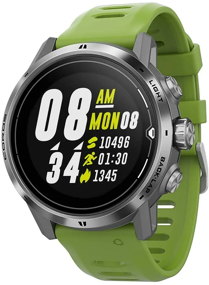 Coros APEX Pro Premium Multisport GPS Watch with Heart Rate and Pulse Ox Monitor, Touch Screen, Baro Smartwatch