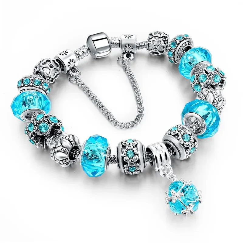 Crystal DIY Bracelet Original Crystal Handmade Wrist Accessories for Girls Women Fashion Jewelry Birthday Gifts
