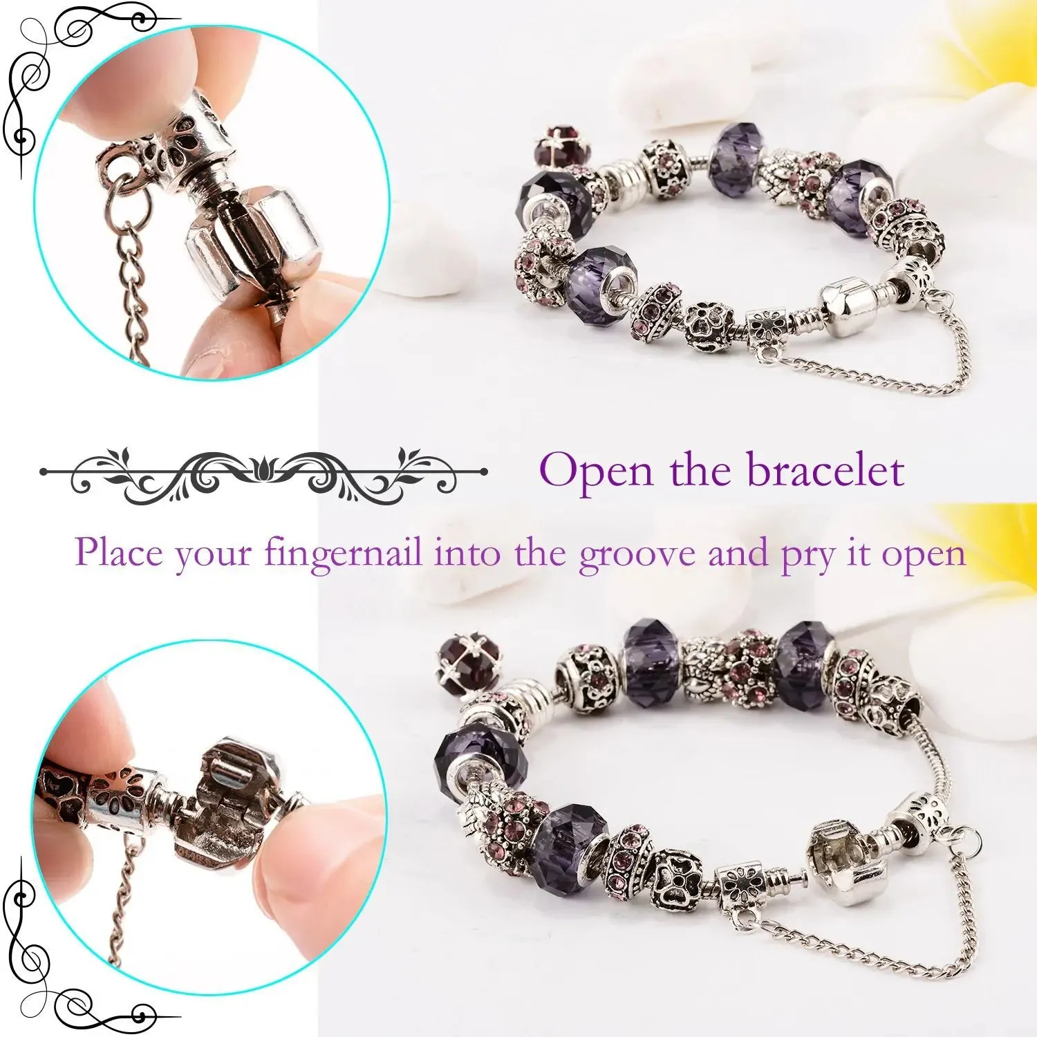 Crystal DIY Bracelet Original Crystal Handmade Wrist Accessories for Girls Women Fashion Jewelry Birthday Gifts