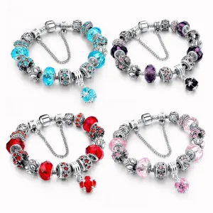Crystal DIY Bracelet Original Crystal Handmade Wrist Accessories for Girls Women Fashion Jewelry Birthday Gifts