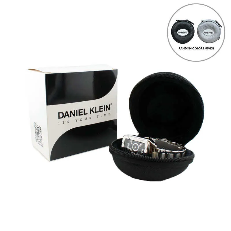 Daniel Klein Men Digital Watch DK-1266-1 Black Resin Strap
