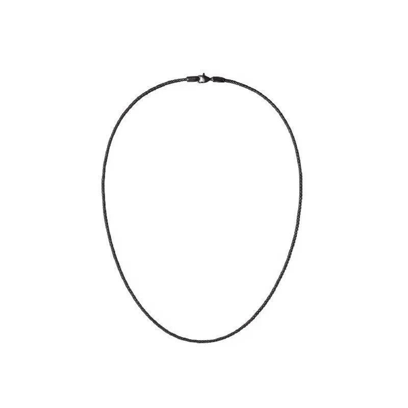Daniel Wellington Tide Mesh Necklace Black