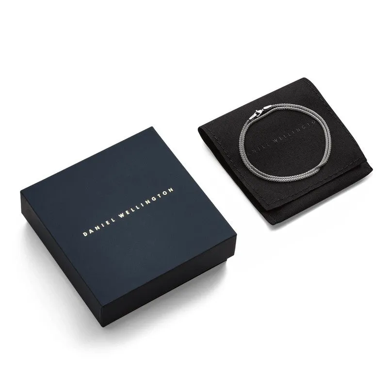 Daniel Wellington Tide Mesh Necklace Silver