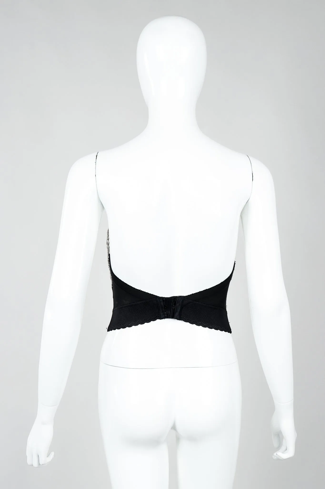 Disco Ball Mesh Bustier