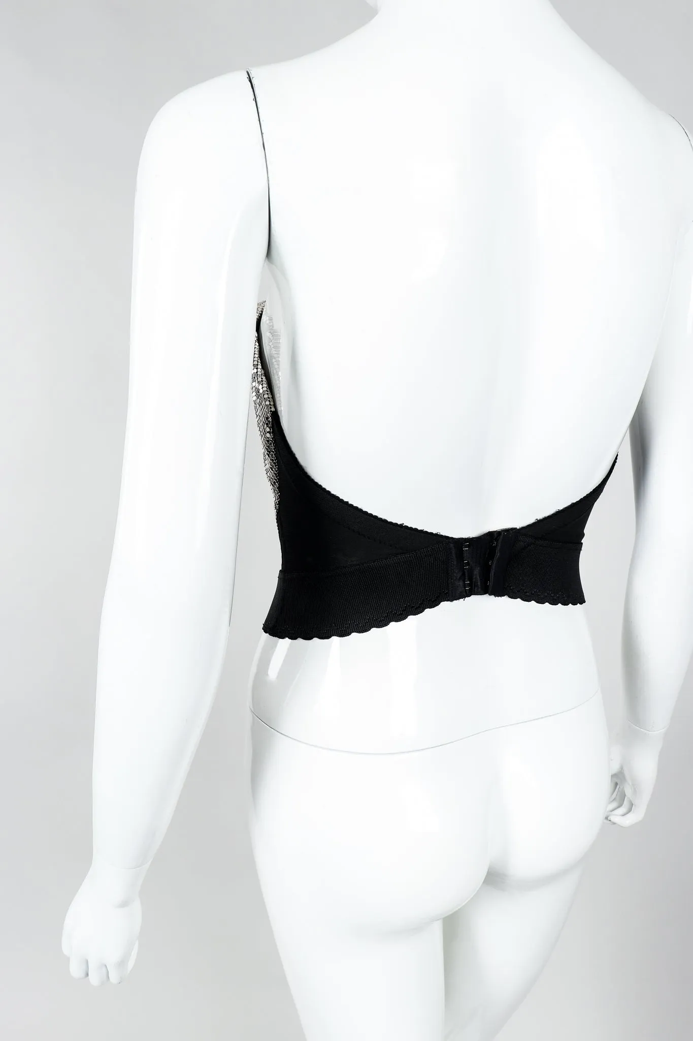 Disco Ball Mesh Bustier