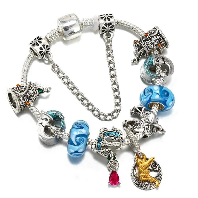 Diy Cartoon Beaded Charm Bracelet Bracelet Suitable Men Women Lovers Jewelry