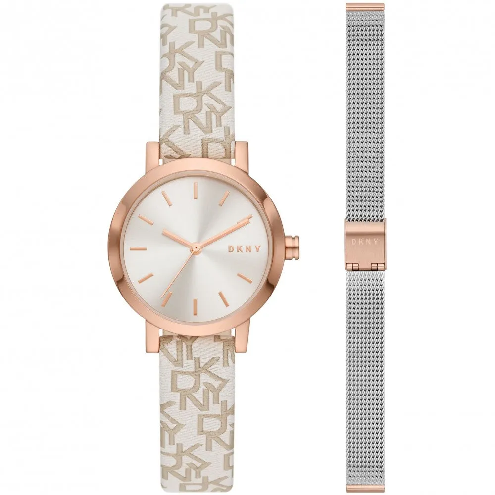 DKNY Soho Ladies Watch And Strap Set
