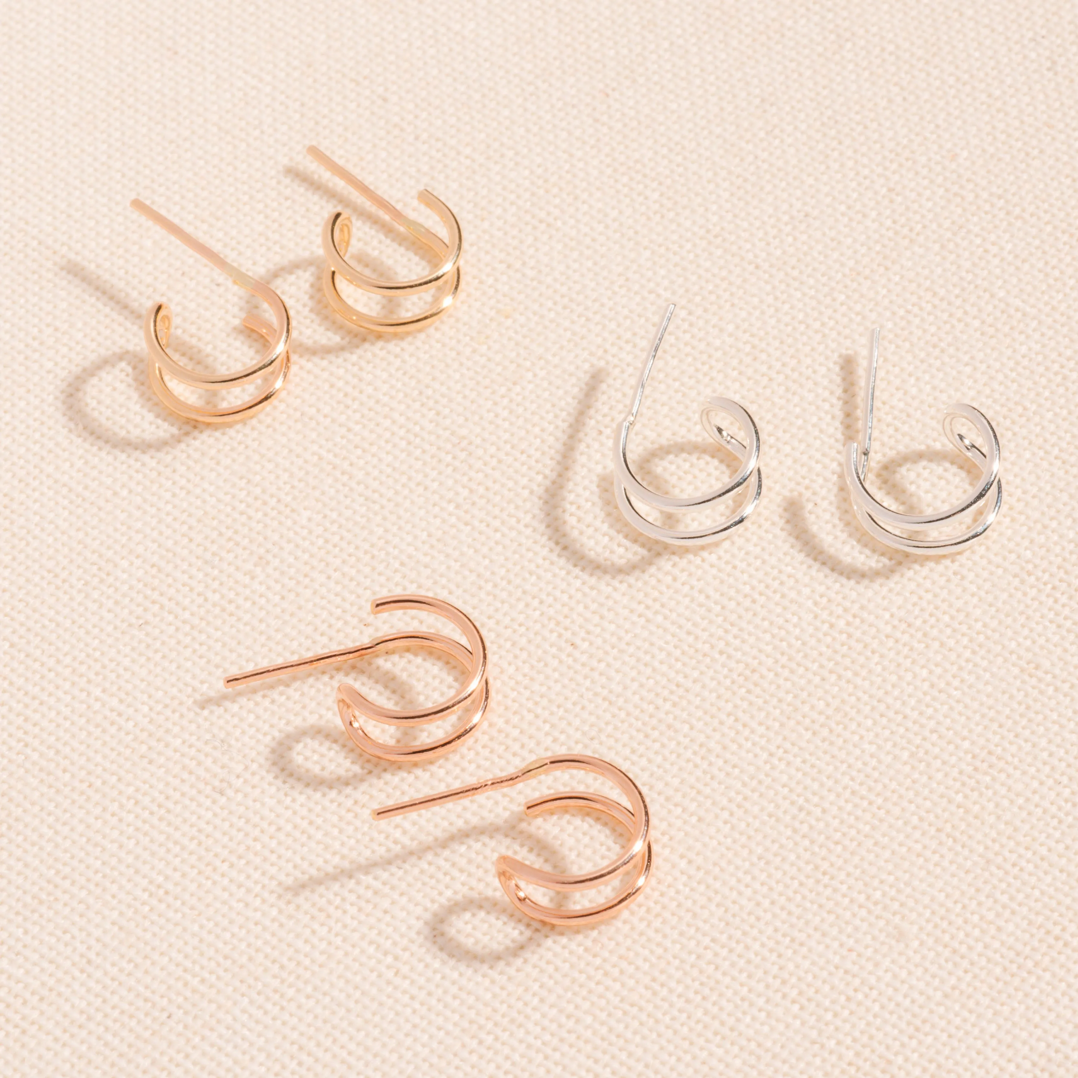 Double Hoop Earrings