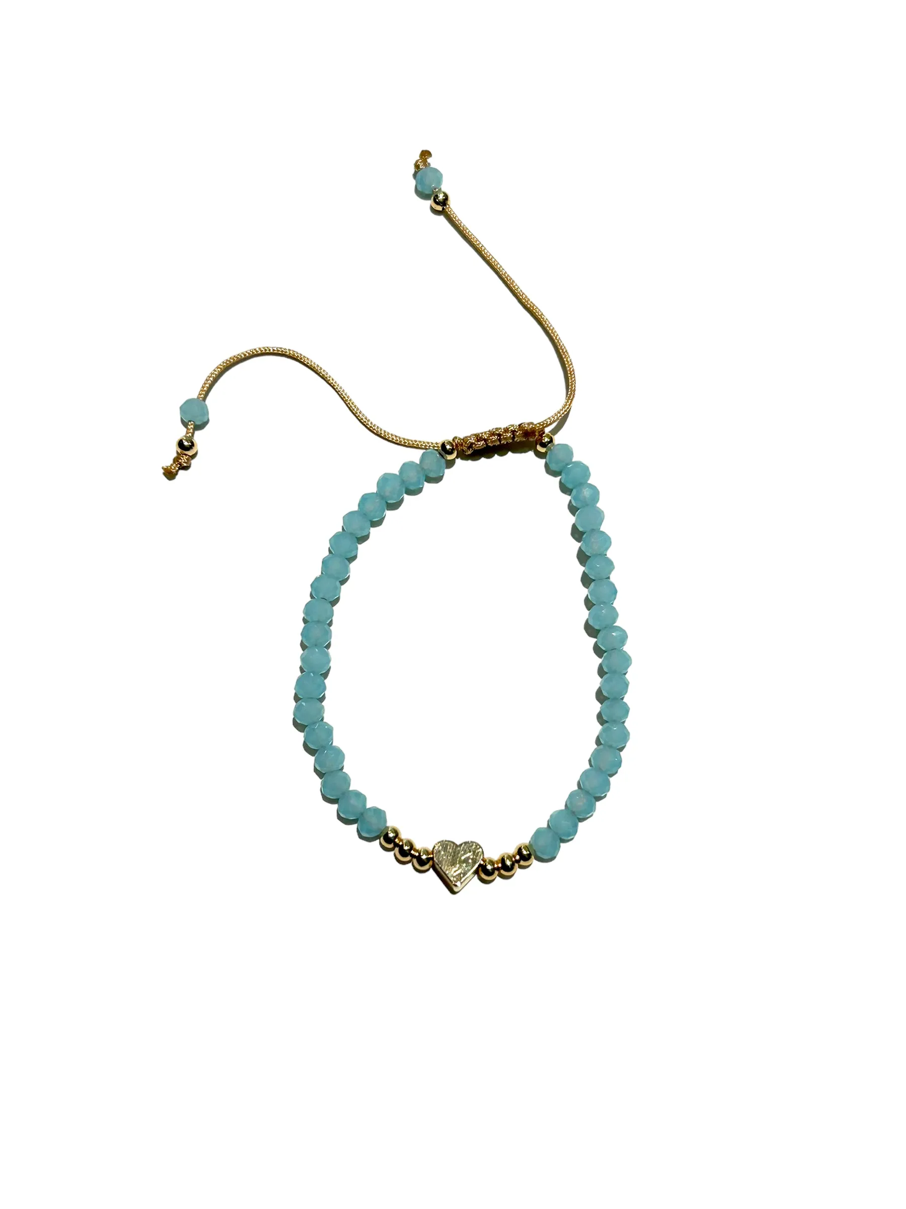 E-HC DESIGNS- Full Crystal Heart Adjustable Bracelets