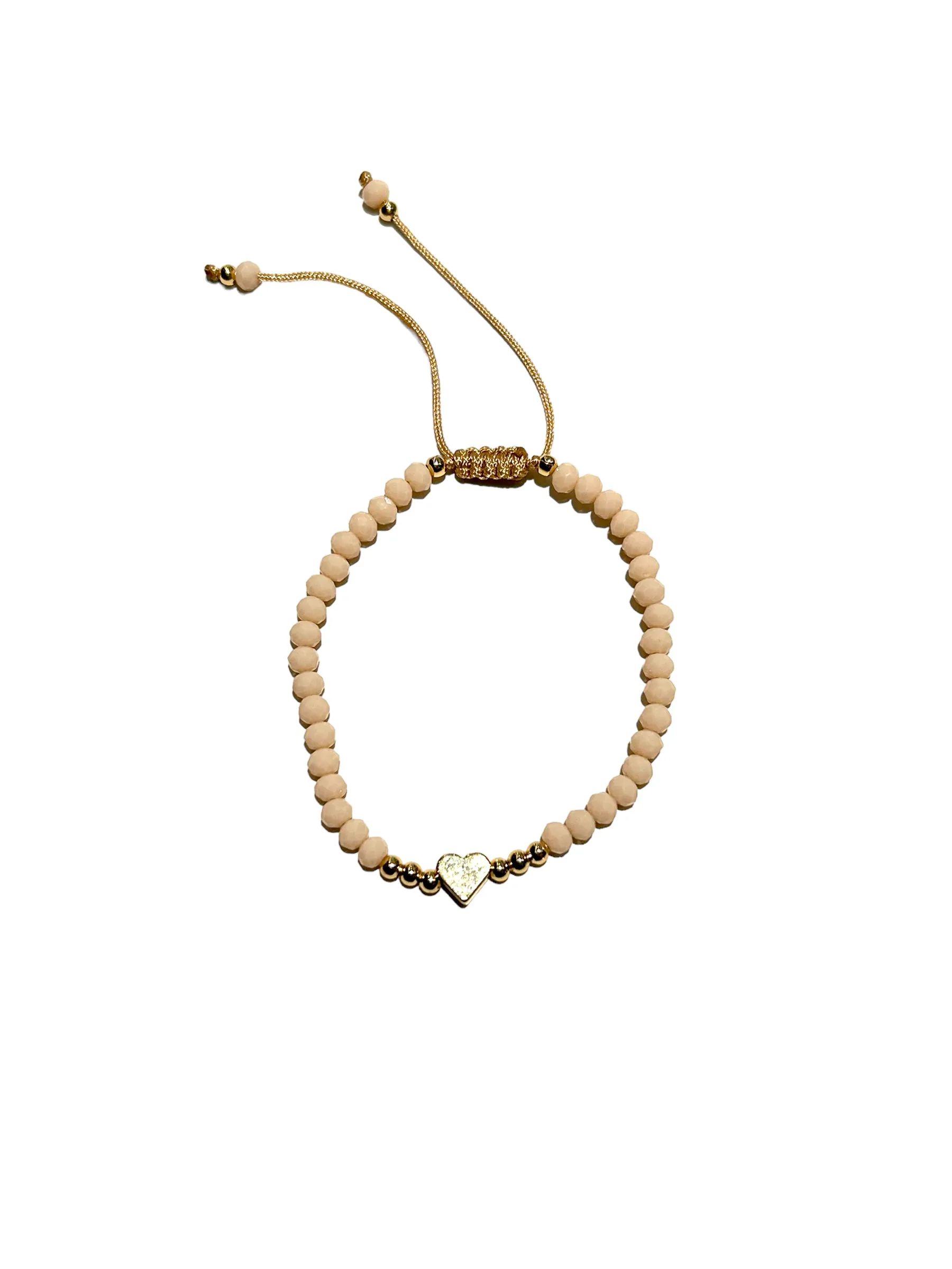 E-HC DESIGNS- Full Crystal Heart Adjustable Bracelets