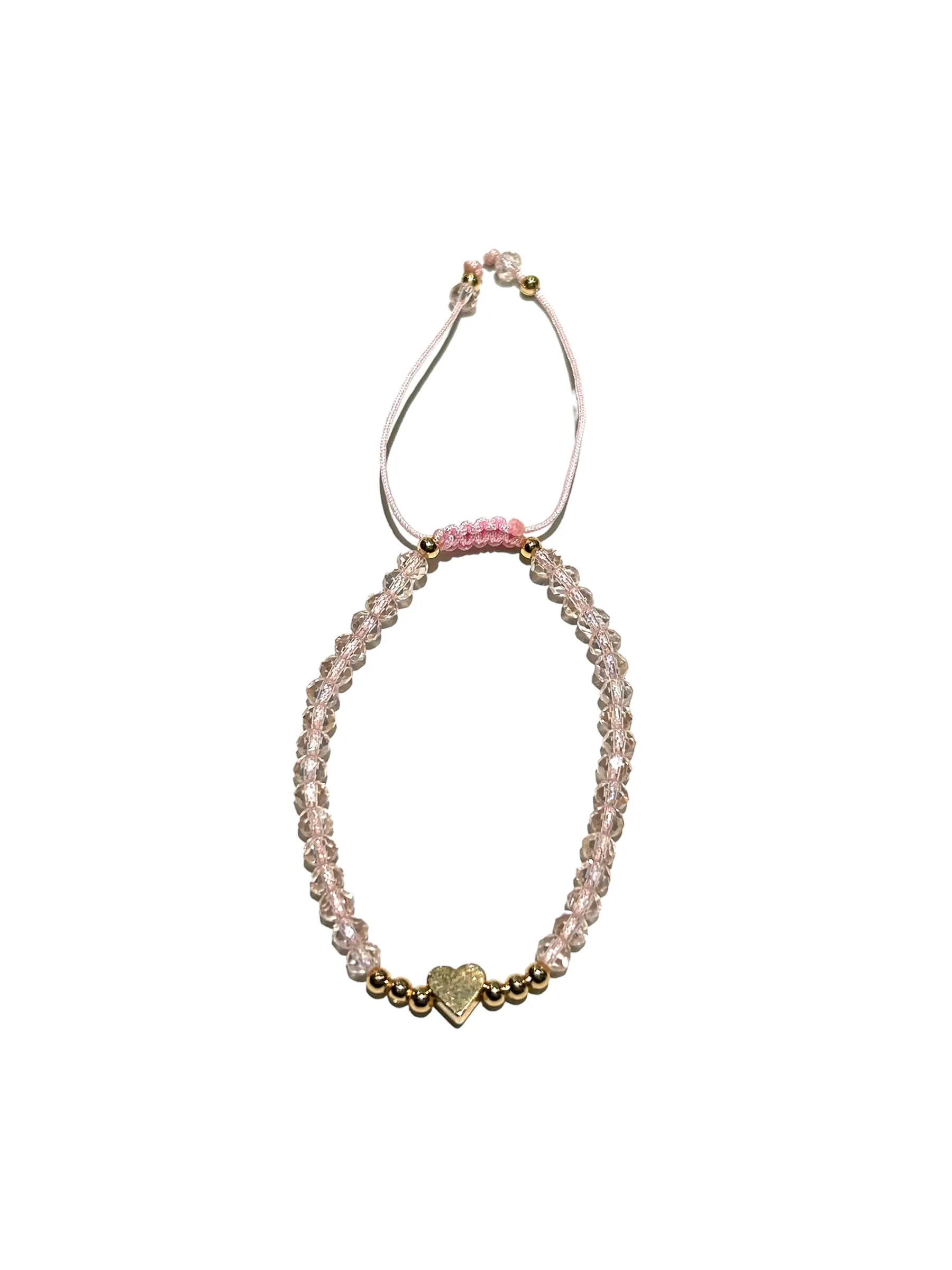 E-HC DESIGNS- Full Crystal Heart Adjustable Bracelets