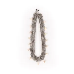 Elaine Unzicker Pink Pearl Necklace