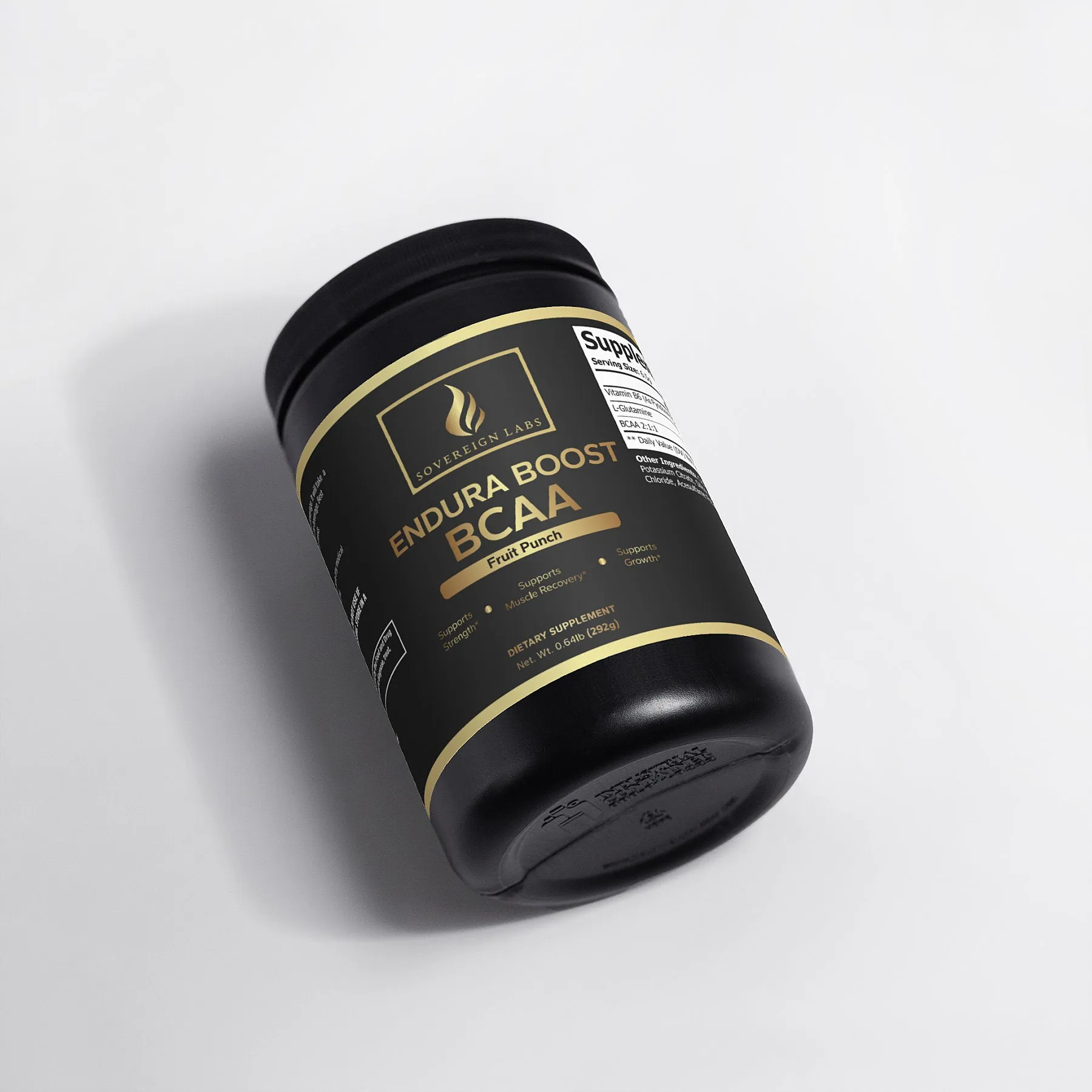 Endura Boost BCAA Powder - Essential Amino Acid for Enhanced Muscle Recovery & Stamina (Fruit Punch)