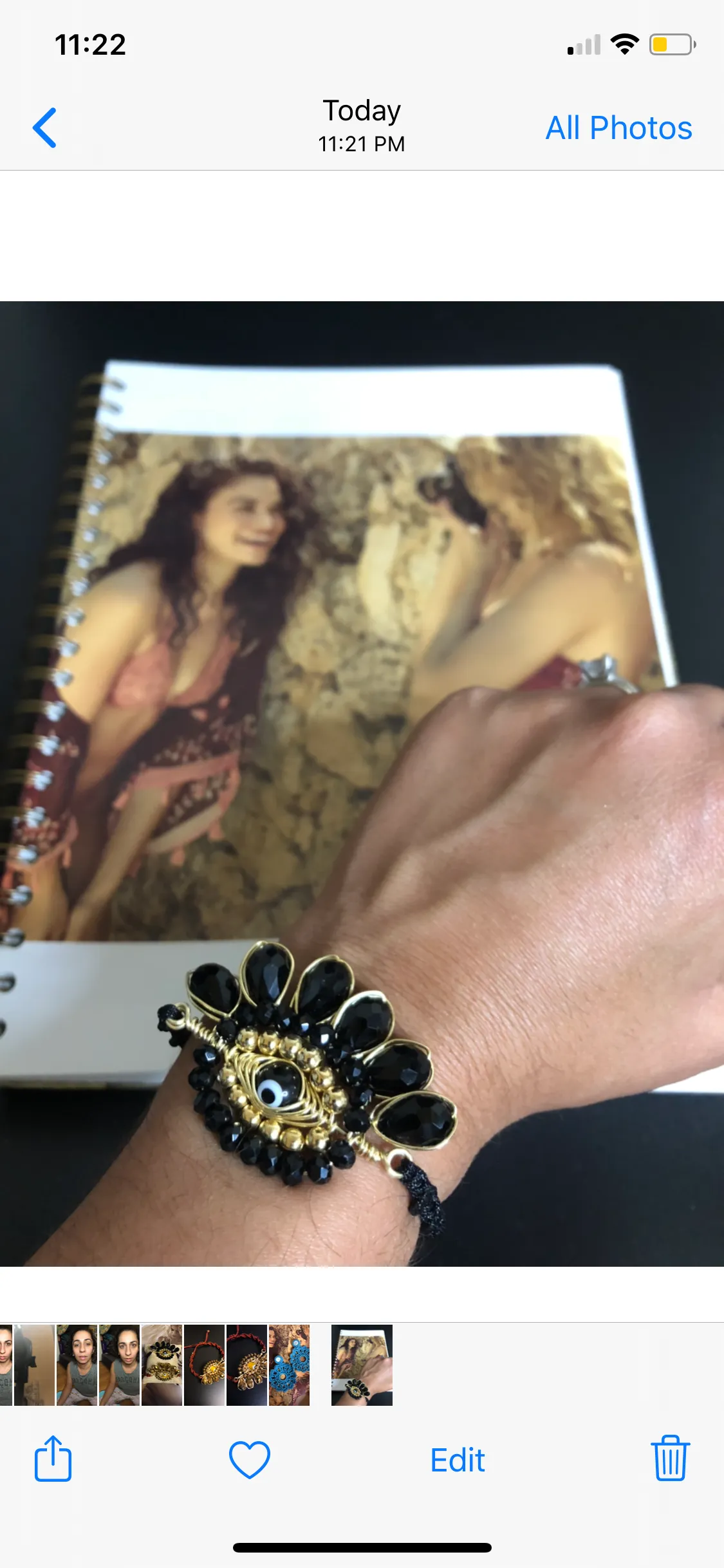 Evil Eye Bracelet / Adjustable Evil Eye Bracelet / Protection Bracelet / Handmade Bracelet