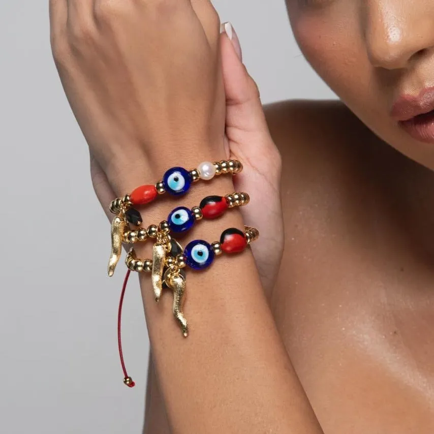 EVIL EYE RED BRACELET