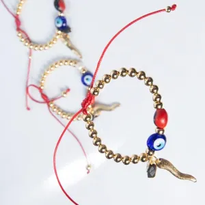 EVIL EYE RED BRACELET