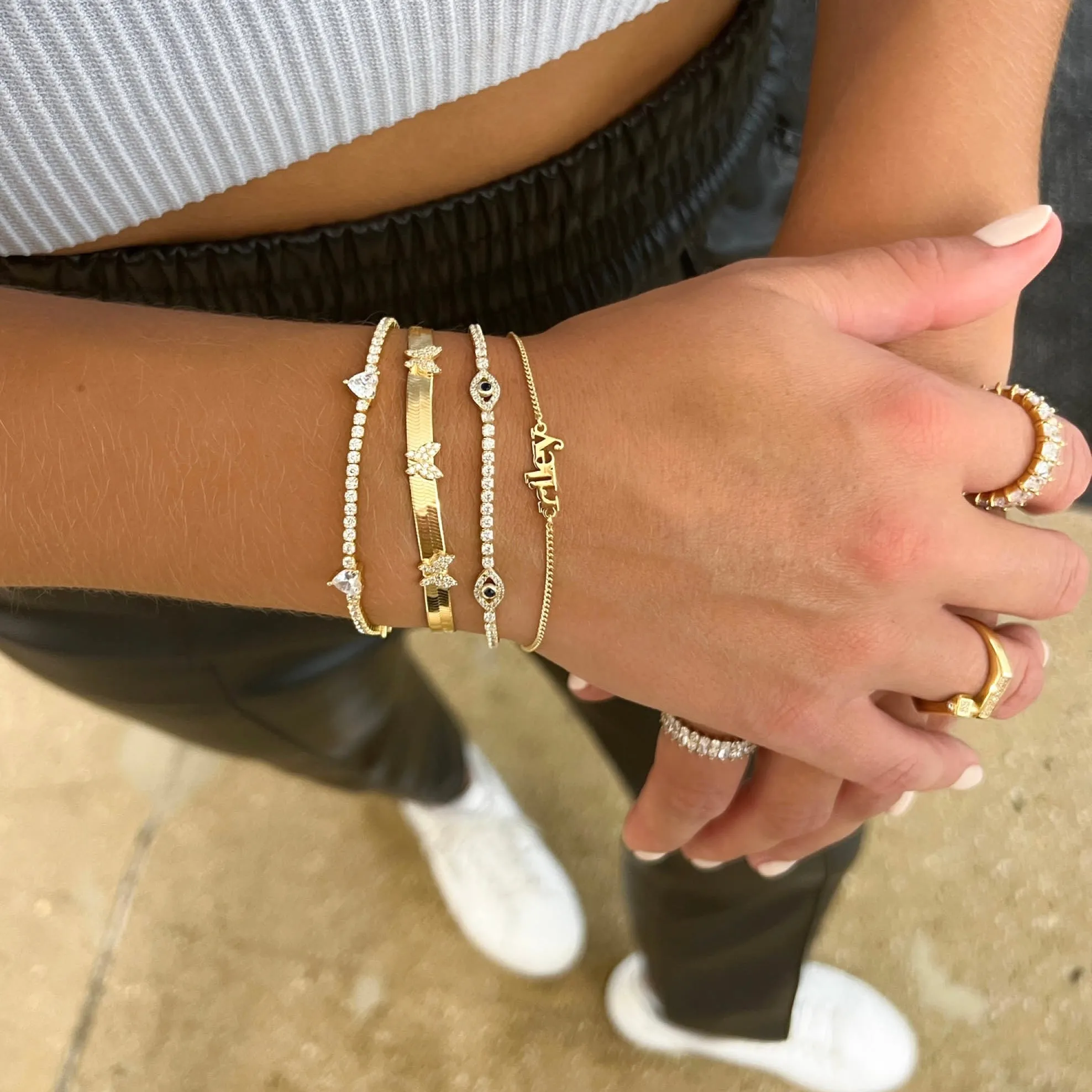 Evil Eye Tennis Bracelet