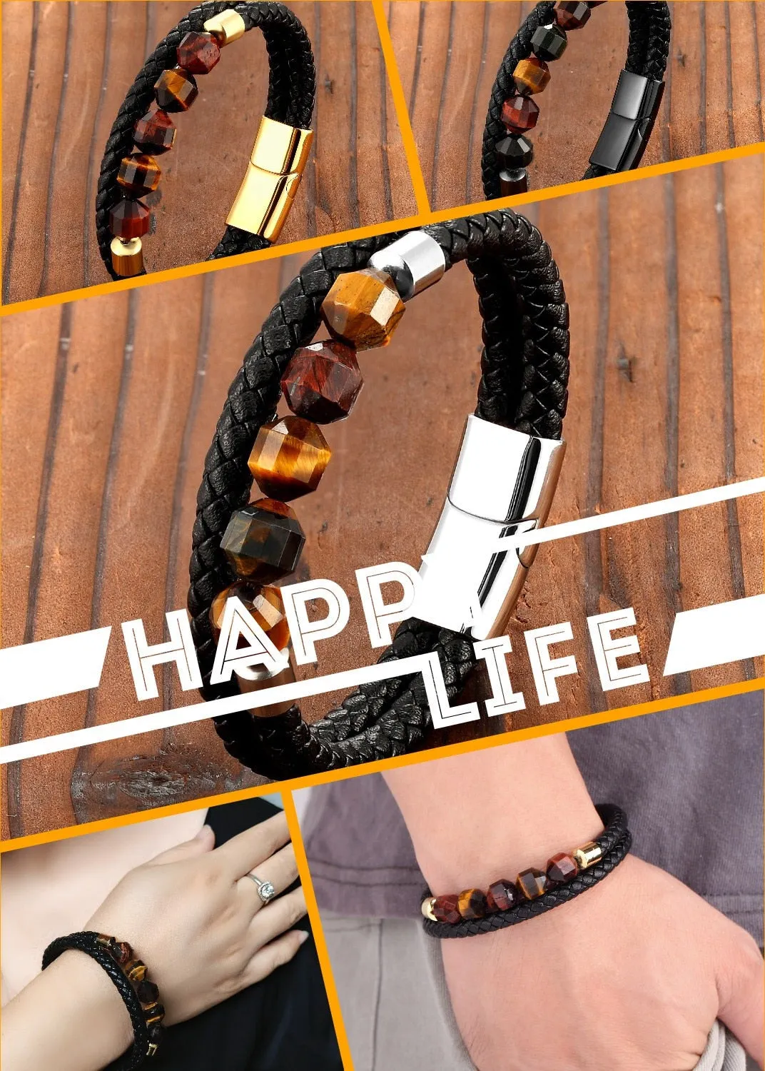 Eye Energy Bracelet Sweet And Romantic Couple